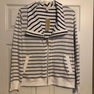 Michael Kors Striped Lightweight Jacket